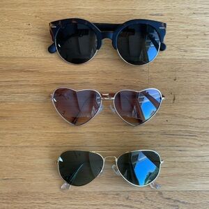 Set of Urban Outfitters Sunglasses